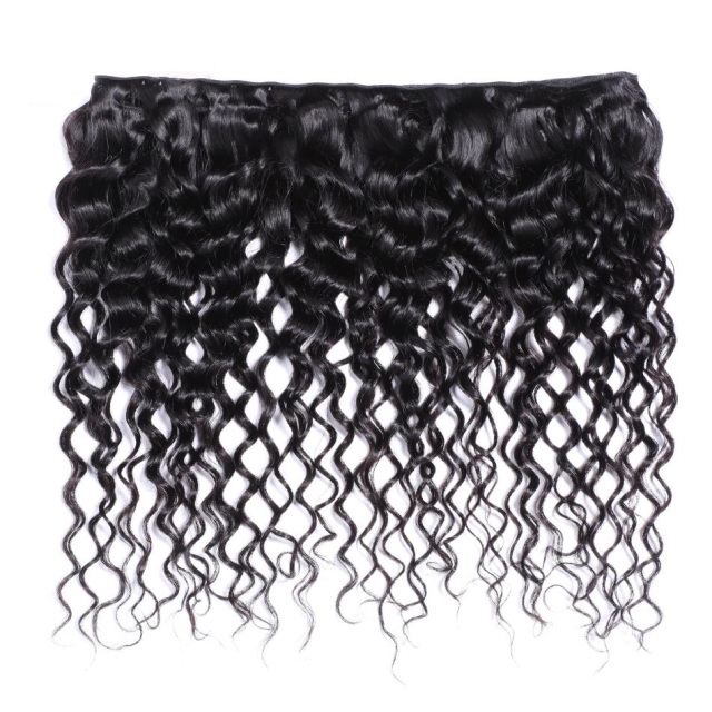 Brazilian braided bundles for hair extensions Water beam natural hair extensions virgin bundles