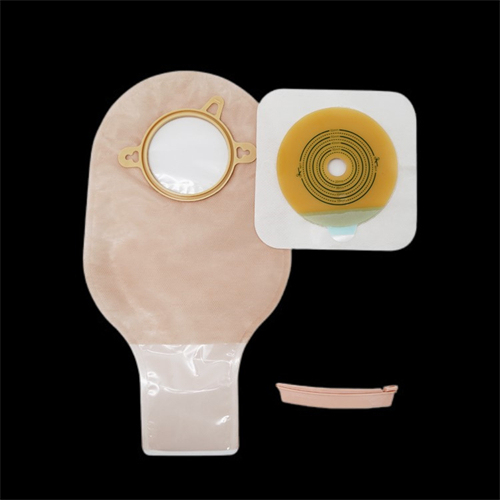 Two Piece Drainable Ostomy Pouching System Bag 44mm 57mm