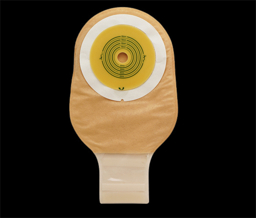 One piece Drainable 44mm 57mm 70mm Colostomy Bag with Velcro Closure