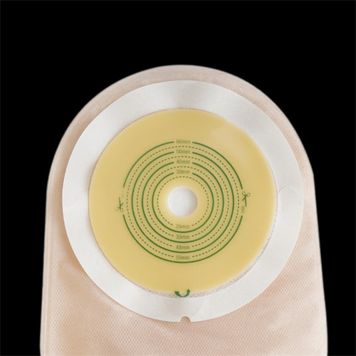 One piece Drainable 44mm 57mm 70mm Colostomy Bag with Velcro Closure