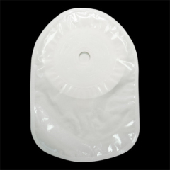 One Piece PE Foamed Barrier Non Drainable Closed Stoma Ostomy Pouches Bag