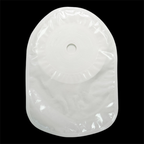 One Piece PE Foamed Barrier Non Drainable Closed Stoma Ostomy Pouches Bag