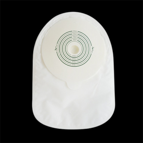 One Piece PE Foamed Barrier Non Drainable Closed Stoma Ostomy Pouches Bag