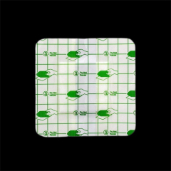 Sterile Waterproof PU Film Adhesive Island Wound Dressing