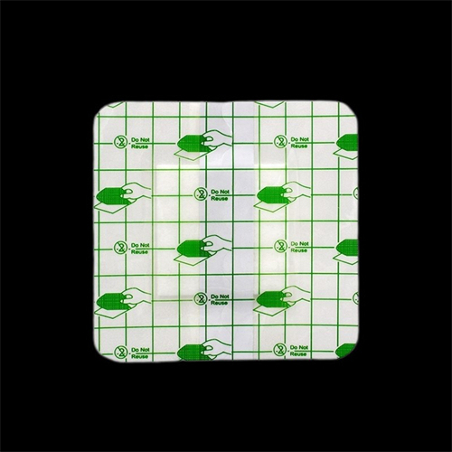 Sterile Waterproof PU Film Adhesive Island Wound Dressing