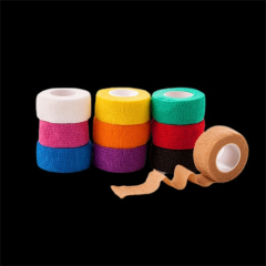 Adhesive White Elastic Finger Sports Strapping Tape