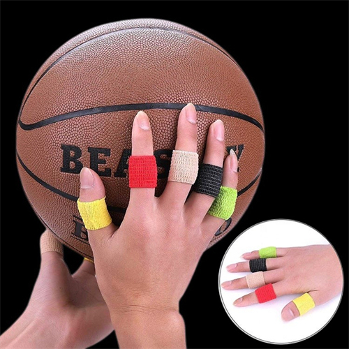Adhesive Colorful Elastic Finger Sports Strapping Tape