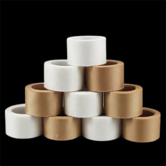 White Waterproof Medical Silk Wrap Tape