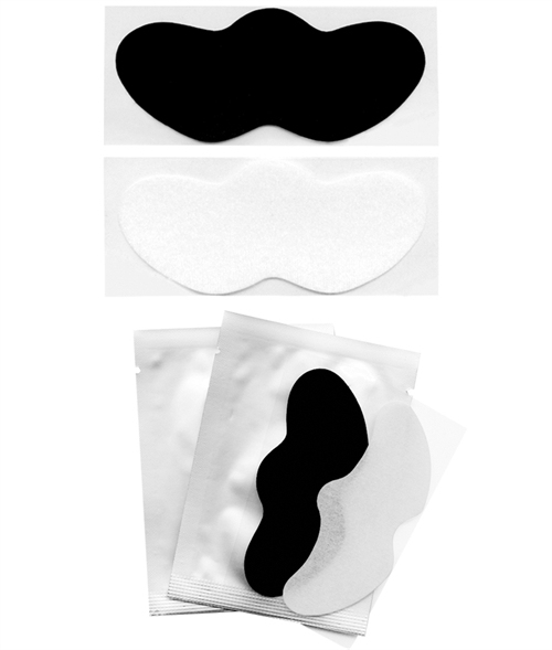 Bamboo Charcoal Black White Nose Pore Blackhead Strip