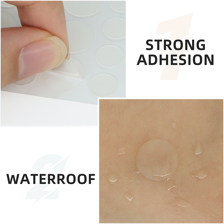 Invisible Large Hydrocolloid Acne Patch for Chin