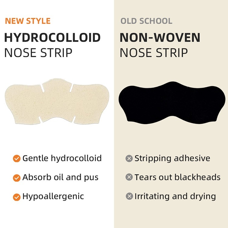 Hydrocolloid Oil Absorbing Nose Pore Strip