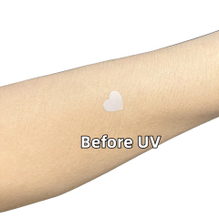 Hydrocolloid UV Detection Sticker for Sunscreen Reminder