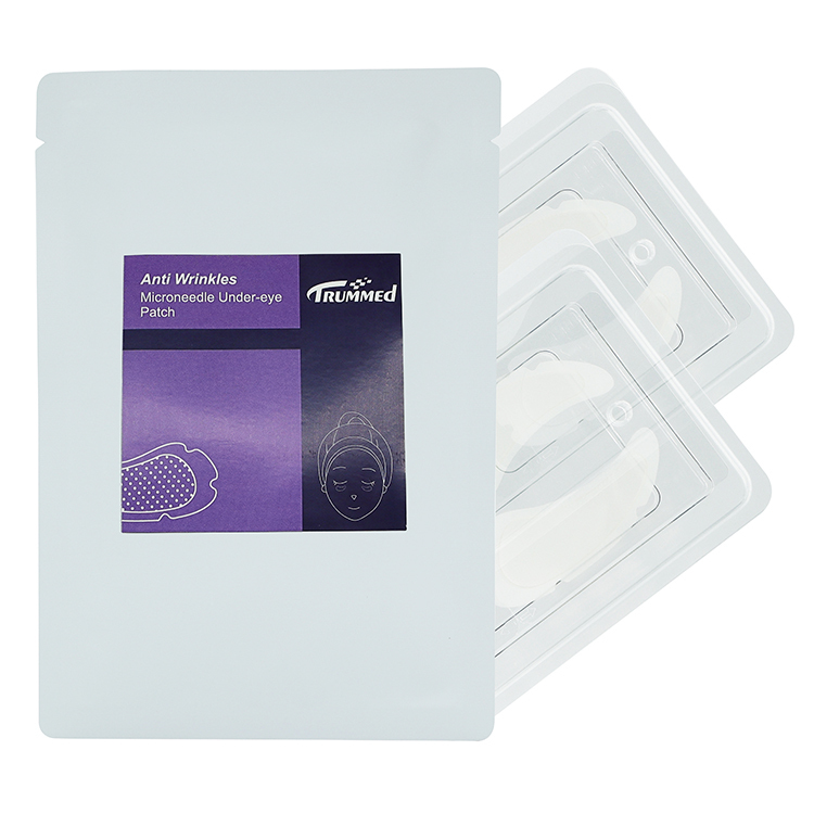 Dissolving Microneedle Anti Wrinkle Eye Patch for Anti Aging