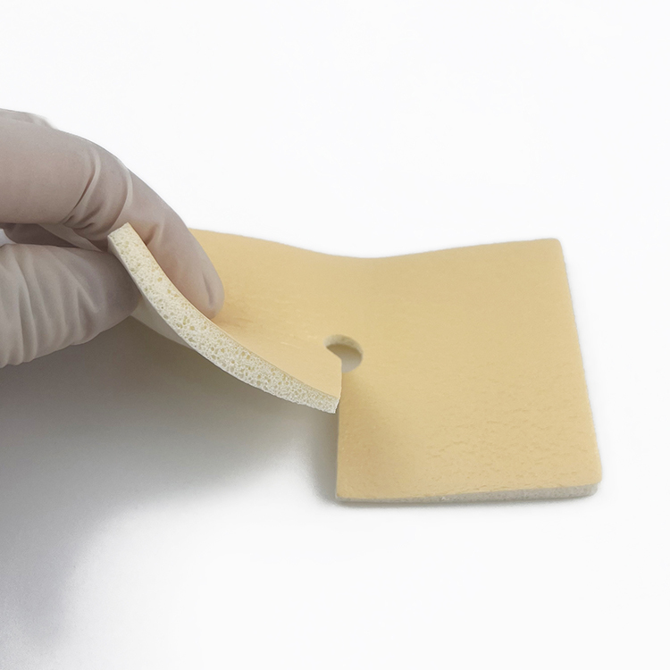 Polyurethane Foam Wound Dressing for Tracheostomy,Foam Dressing