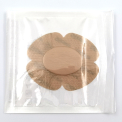 Bordered Silicone Foam Wound Dressing for Heel and Elbow