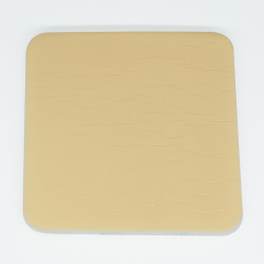 Non-Bordered Silicone Foam Wound Dressing