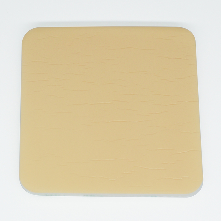 Non-Bordered Silicone Foam Wound Dressing