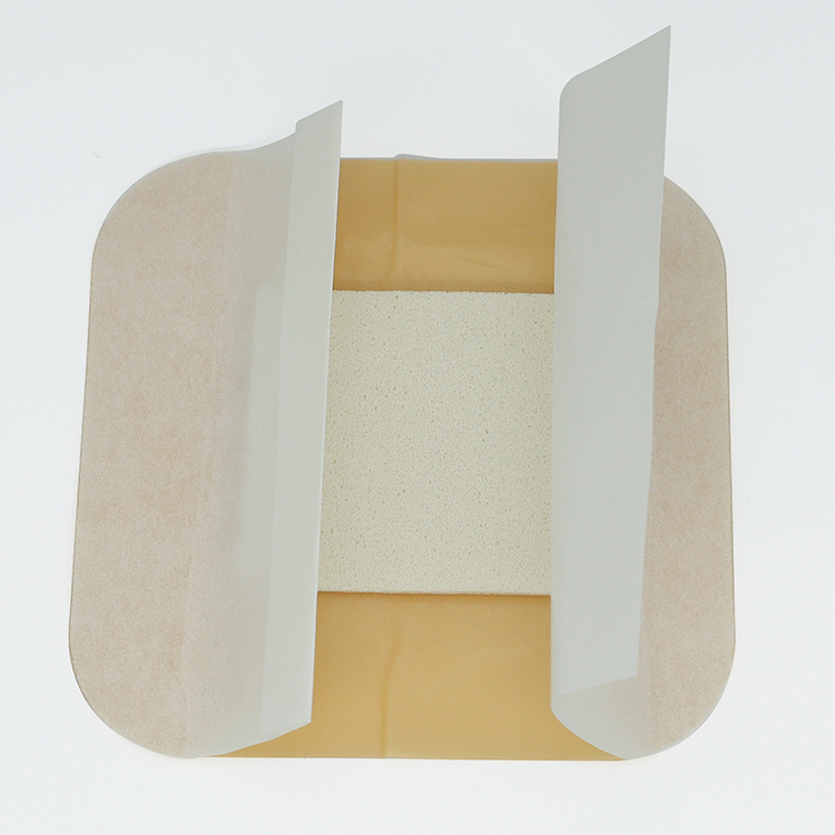 Adhesive Bordered Polyurethane Foam Wound Dressing