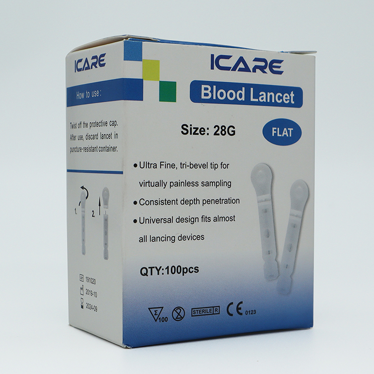 Blood lancet ( Flat )