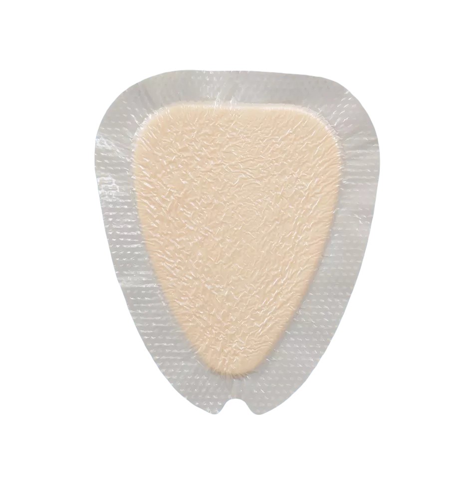 Bordered Silicone Foam Wound Dressing for Sacrum