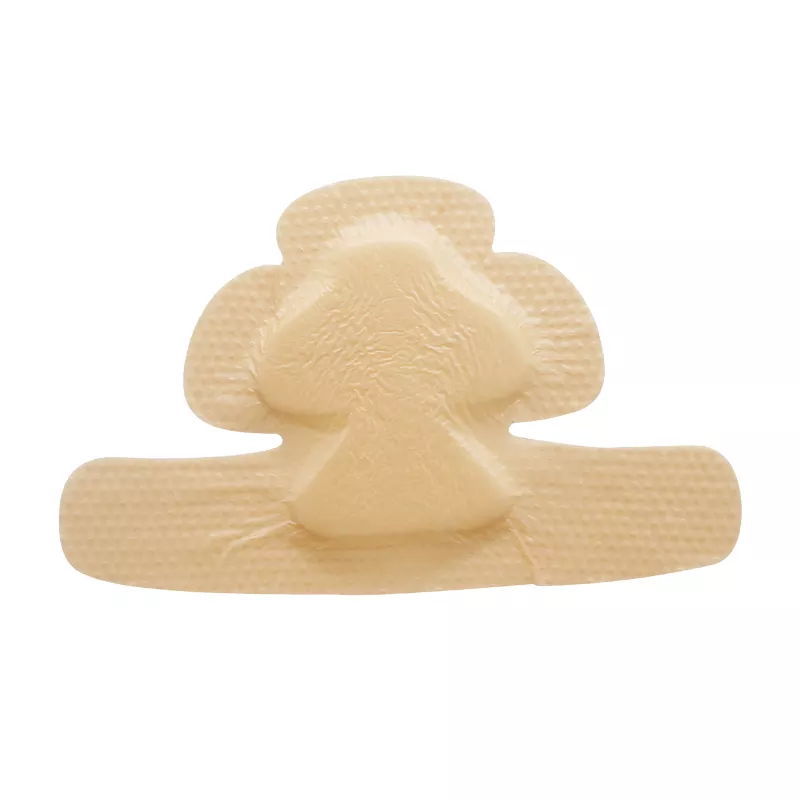 Bordered Silicone Foam Wound Dressing for Heel and Elbow