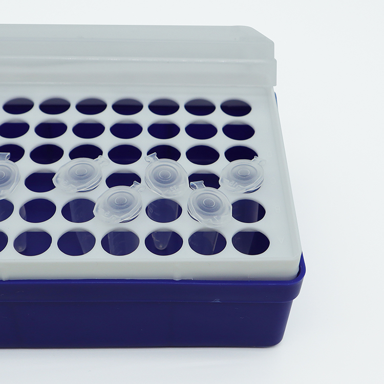 Rack for centrifuge tubes