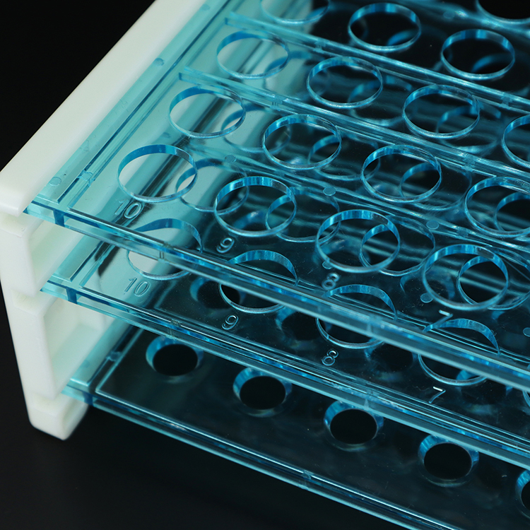 Rack for test tubes