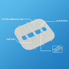 Elastic PU Film Zip Tie Wound Closure Device for Emergency Wound Closure