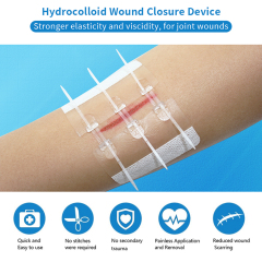 Elastic Hydrocolloid Wound Closure Device