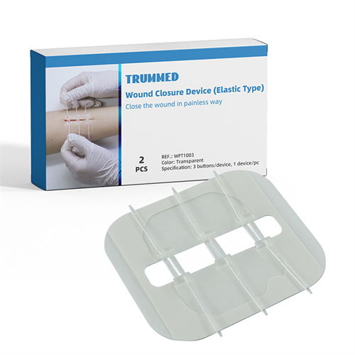 Elastic PU Film Zip Tie Wound Closure Device for Emergency Wound Closure