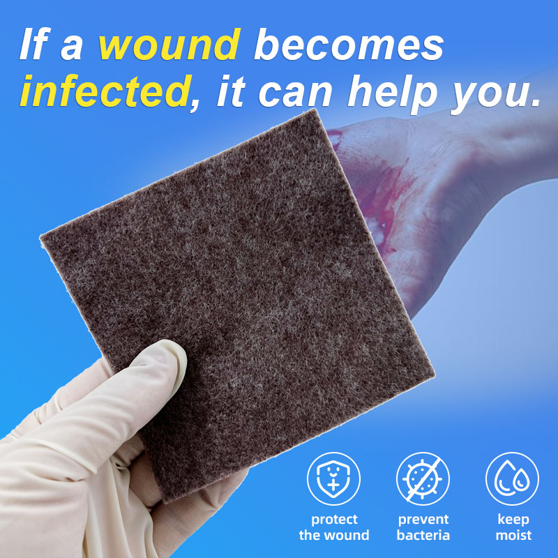 How shall we do if a wound becomes infected？