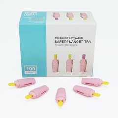 Blood lancet (Safety)