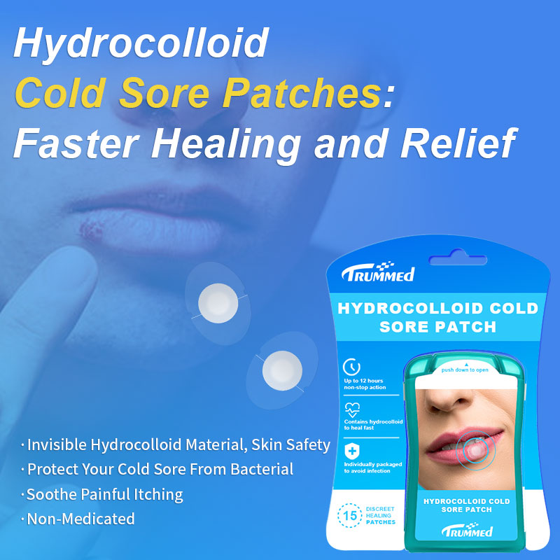 Hydrocolloid Cold Sore Patches: Faster Healing and Relief