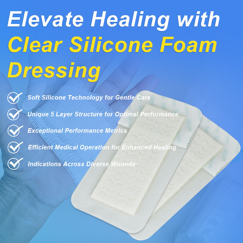 Elevate Healing with Silicone Foam Dressing