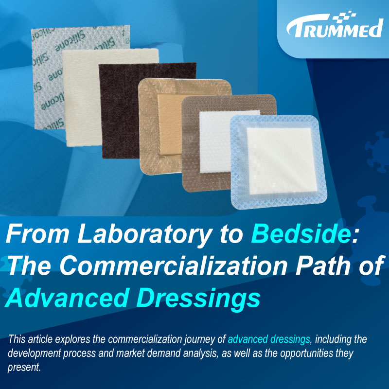 From Laboratory to Bedside: The Commercialization Path of Advanced Dressings