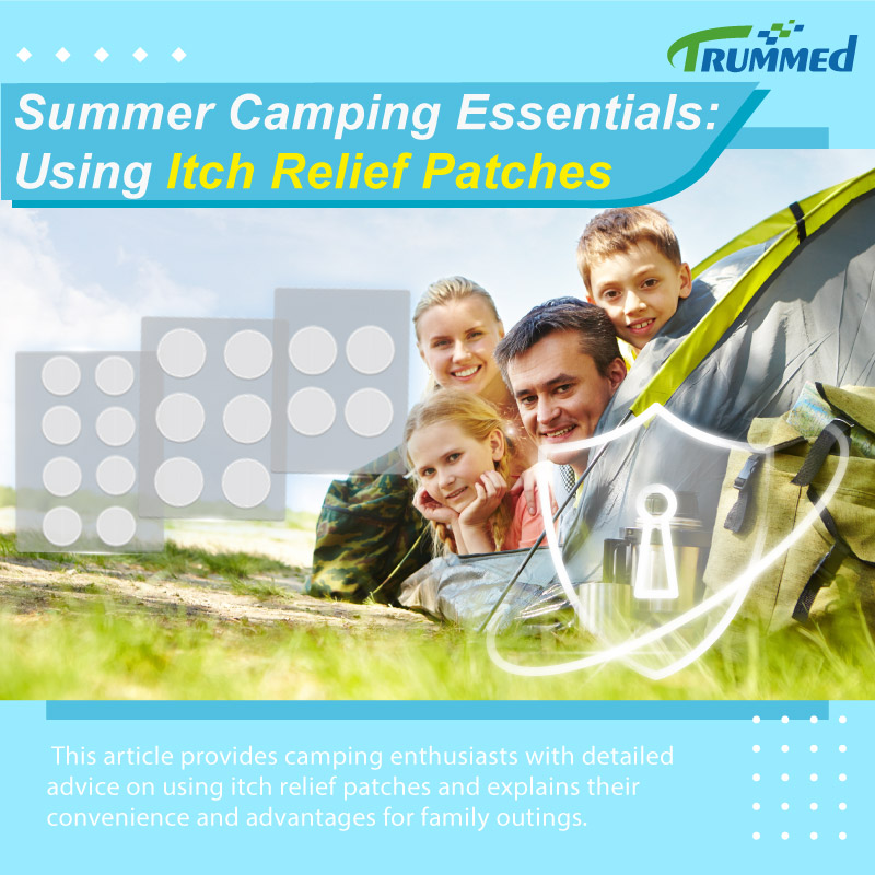 Summer Camping Essentials: Using Itch Relief Patches