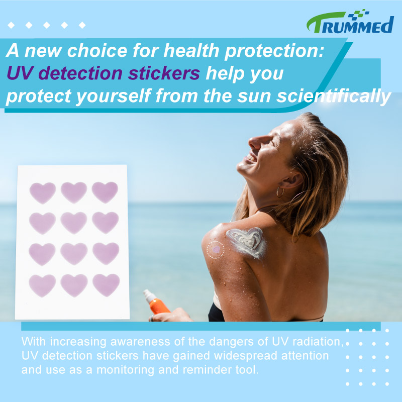 A new choice for health protection: UV detection stickers help you protect yourself from the sun scientifically