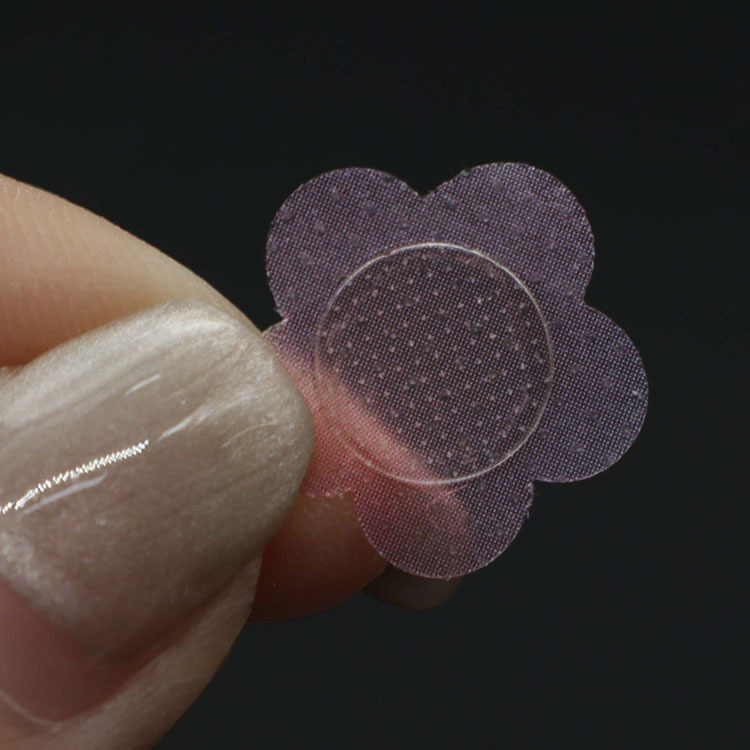 Dissolving Flower Shaped Micropoint Blemish Patches