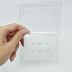 Dissolving Smile Face Shaped Micropoint Blemish Patches