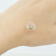 Dissolving Smile Face Shaped Micropoint Blemish Patches