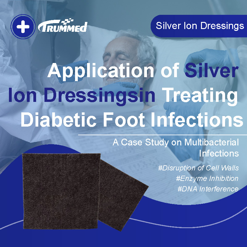Application of Silver Ion Dressings in Treating Diabetic Foot Infections: A Case Study on Multibacterial Infections
