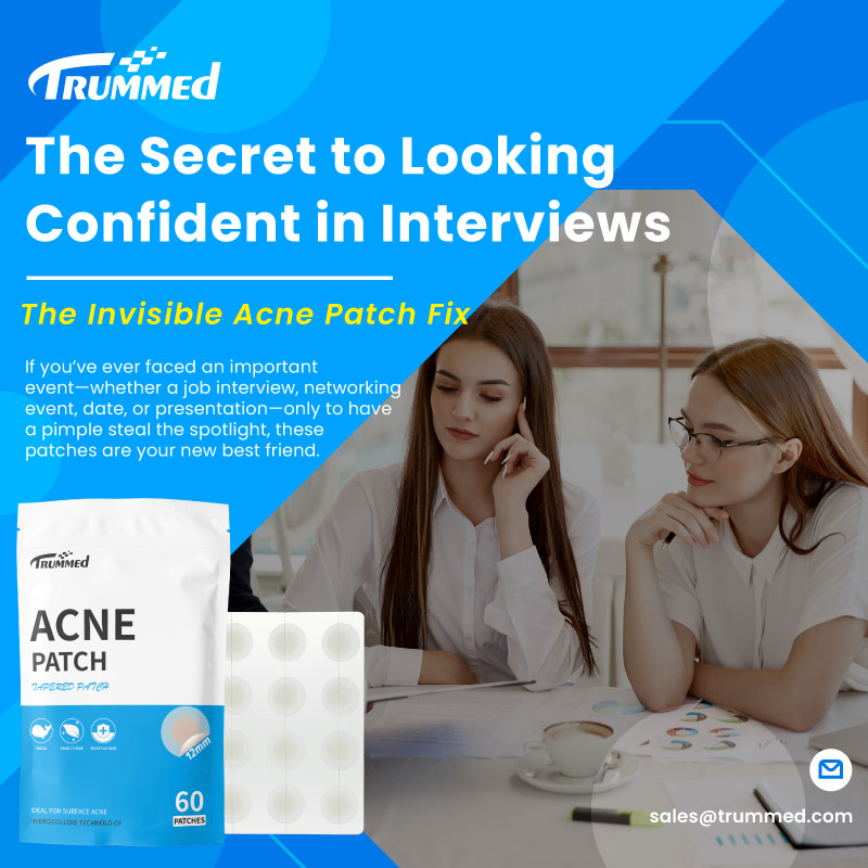 The Secret to Looking Confident in Interviews: The Invisible Acne Patch Fix