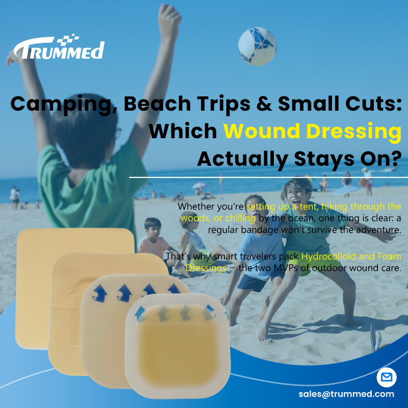 Camping, Beach Trips &amp; Small Cuts: Which Wound Dressing Actually Stays On?