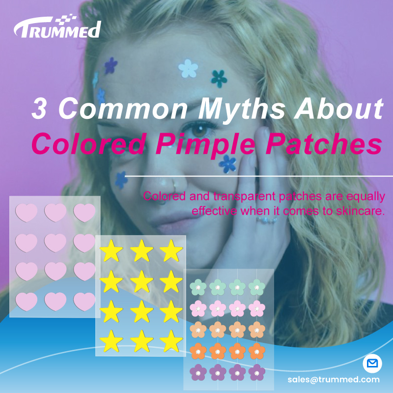 3 Common Myths About Colored Pimple Patches