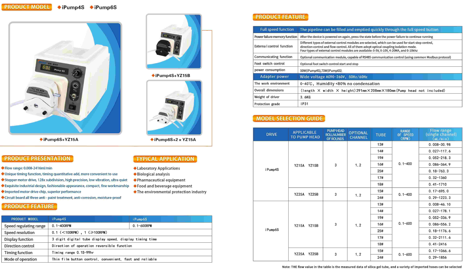 Peristaltic Pump 6S