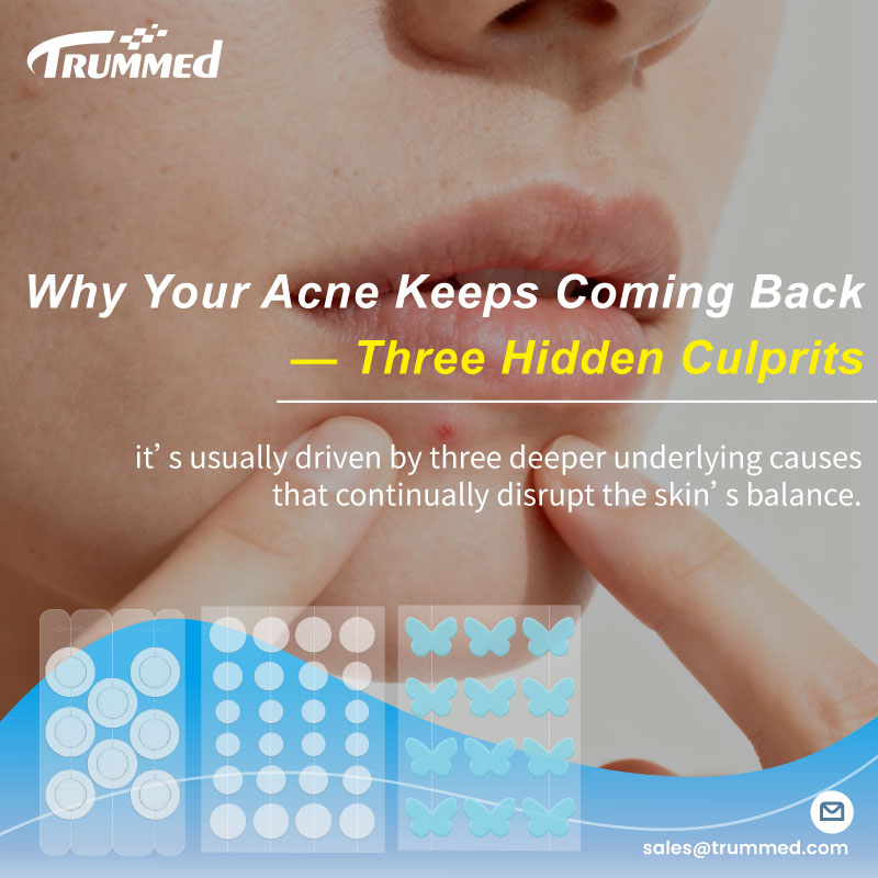 Why Your Acne Keeps Coming Back— Three Hidden Culprits