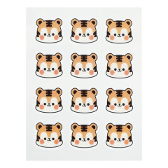 Cute Tiger Shaped Pimple Sticker
