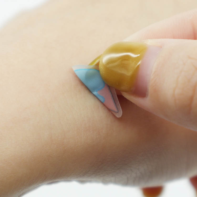 Printed Pimple Patch with Ice Cream Icons