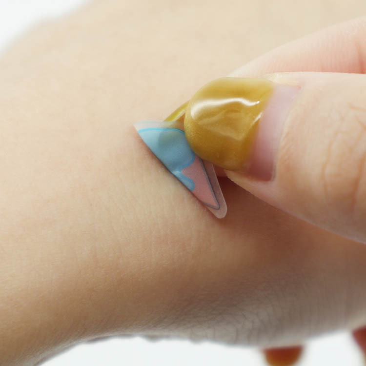 Printed Pimple Patch with Ice Cream Icons