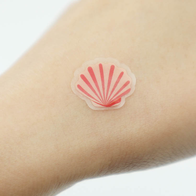 Coloful Fan Shaped Blemish Patch